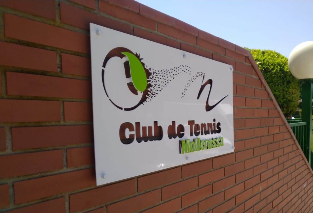 Logo Club de Tennis. (Mollerusa).
